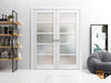 Swing Door with Frosted Opaque Glass | Solid Panel Interior Doors | Quadro 4002
