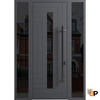 Front Exterior Prehung Steel Door | Entry Metal Modern Painted Door | Buy Doors Online