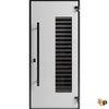 Front Exterior Aluminum Door | Prehung Entry Steel Metal Modern Painted Door | Ronex 0633