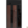 Front Exterior Prehung Steel Door | Entry Metal Modern Painted Door | Buy Doors Online