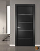 Modern Interior Swing Wood Door with Hardware | Solid Panel Interior Doors | Planum 0020