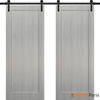Sliding Barn Door with Hardware | Wooden Solid Panel Interior Doors | 4111