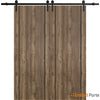 Sliding Barn Door with Stainless Steel Hardware | Modern Solid Panel Interior Doors | Buy Doors Online