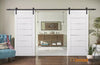 Sliding Barn Door with Hardware | Lite Wooden Solid Panel Interior Doors  | Buy Doors Online