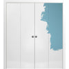 Sliding Closet Bi-fold Doors | Wood Solid Bedroom Wardrobe Doors | Buy Doors Online