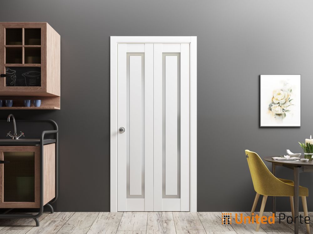 Sliding Closet Bi-fold Doors | Wood Solid Bedroom Wardrobe Doors | Planum 0888