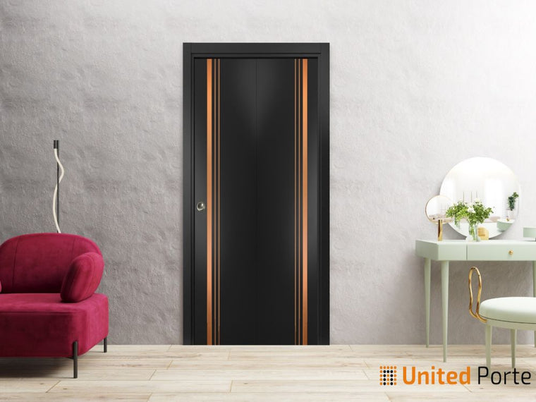 Sliding Closet Bi-fold Doors | Wood Solid Bedroom Wardrobe Doors | Planum 1010