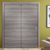 Sliding Closet Bypass Door with Frames | Wood Solid Bedroom Wardrobe Doors | Buy Doors Online