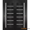 Sliding Closet Bypass Doors with Frosted Glass | Wood Solid Bedroom Wardrobe Doors | Buy Doors Online