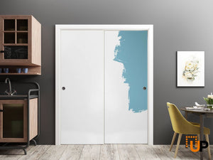 Sliding Closet Bypass Doors | Wood Solid Bedroom Wardrobe Doors | Buy Doors Online