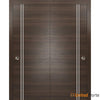 Sliding Closet Bypass Doors with Hardware | Modern Wood Solid Bedroom Wardrobe Doors | Buy Doors Online