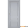 Sliding French Pocket Door with Decorative Panels | Solid Wood Interior Bedroom Sturdy Doors | Buy Doors Online