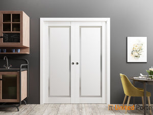 Sliding French Pocket Door | Solid Wood Interior Bedroom Sturdy Doors | Buy Doors Online