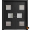 Sliding Pocket Door with Opaque Glass | MDF Interior Bedroom Modern Doors | Buy Doors Online