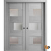 Sliding Pocket Door with Opaque Glass | MDF Interior Bedroom Modern Doors | Buy Doors Online