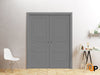 Sliding Pocket Door with Decorative Panels | MDF Interior Bedroom Modern Doors | Buy Doors Online