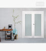 Smart Pro 207 Vetro | Modern Interior Door | Polar White | Buy Doors Online