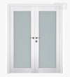 Smart Pro 207 Vetro | Modern Interior Door | Polar White | Buy Doors Online