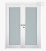 Smart Pro 207 Vetro | Modern Interior Door | Polar White | Buy Doors Online