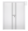 Smart Pro 2V Black | Modern Interior Door | Polar White