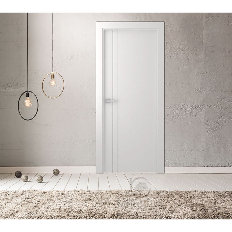 Smart Pro 2V | Modern Interior Door | Polar White