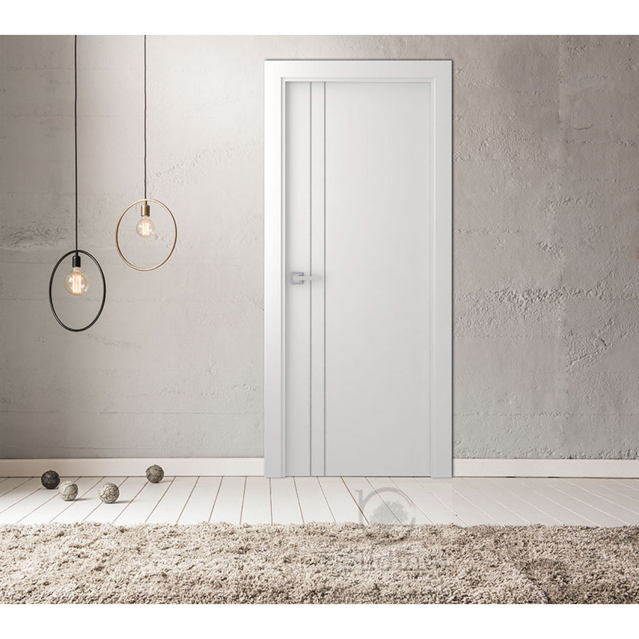 Smart Pro 2V | Modern Interior Door | Polar White