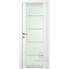 Smart Pro H3g 4H Gold Vetro Polar White | Modern Interior Door | Buy Doors Online