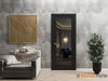 Solid French Door with Clear Glass | Bathroom Bedroom Sturdy Doors | Buy Doors Online