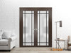 Solid French Door Frosted Glass | Bathroom Bedroom Sturdy Doors | Buy Doors Online