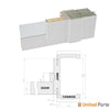 Solid French Door Frosted Glass | Bathroom Bedroom Sturdy Doors | Buy Doors Online
