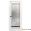 Solid French Door Frosted Glass | Bathroom Bedroom Sturdy Doors | Buy Doors Online