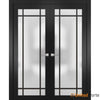 Solid French Door Frosted Glass | Bathroom Bedroom Sturdy Doors | Buy Doors Online
