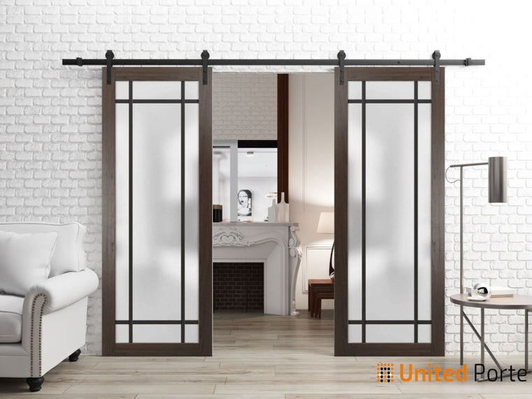 Sturdy Barn Door | Modern Solid Panel Interior Doors| Planum 2112