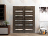 Solid French Door with Frosted Glass | Bathroom Bedroom Sturdy Doors | Quadro 4445
