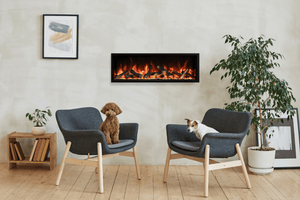 Symmetry Bespoke Xtra Tall Smart Electric Fireplace | Amantii | Wifi Enabled | Buy Fireplaces Online