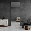 Single solid wood with honeycomb sliding modern interior hidden barn door with mirror glass | Termix 0808