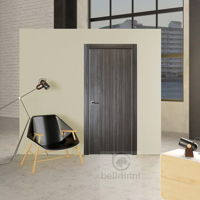 Unica | Modern Interior Door | Gray Oak