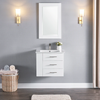 Bari Bathroom | 24" Bathroom Vanity Wall Mount Set (Left Side Shelf)
