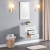 Bari Bathroom | 24" Bathroom Vanity Wall Mount Set (Left Side Shelf)