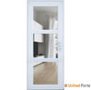 Front Exterior Prehung FiberGlass Door | Office Commercial and Residential Doors | White Silk | Buy Doors Online