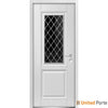 Front Exterior Prehung Steel Door | White Silk | Buy Doors Online 