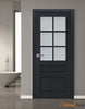 Interior Solid French Door with Frosted Glass | Bathroom Bedroom Sturdy Doors | Buy Doors Online