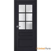 Interior Solid French Door with Frosted Glass | Bathroom Bedroom Sturdy Doors | Buy Doors Online