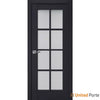 Interior Solid French Door with Frosted Glass | Bathroom Bedroom Sturdy Doors | Buy Doors Online