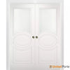 Sliding Pocket Door with Opaque Glass | MDF Interior Bedroom Modern Doors | Buy Doors Online