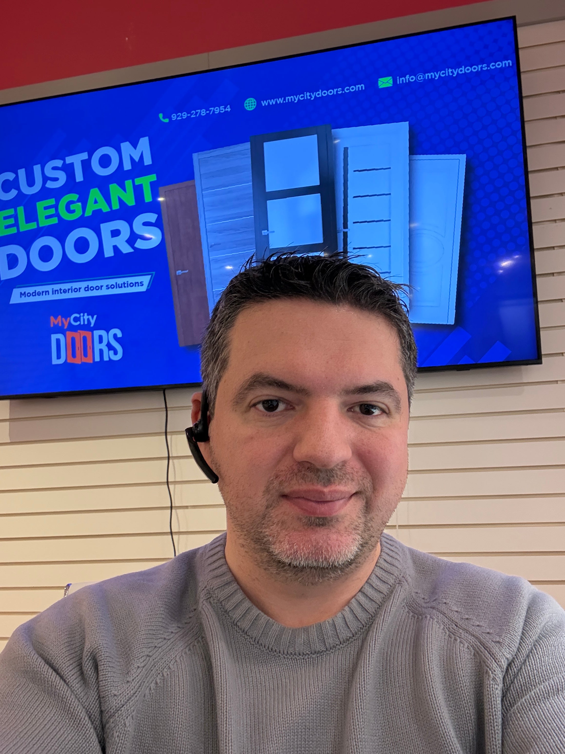 Modern European interior and exterior doors